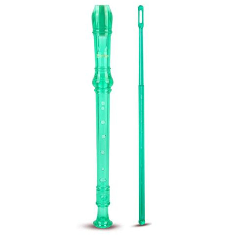 Soprano Descant Recorder 8 hulfløjte med / rengøringsstangposeinstruktion